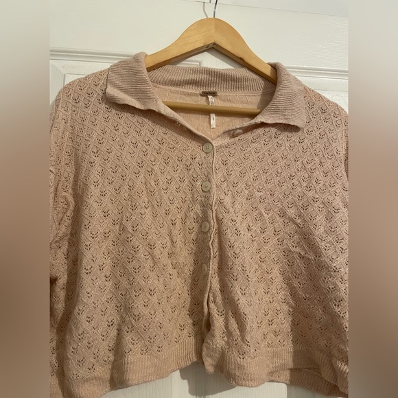 Free People Betty tie front sweater - Picture 4 of 8